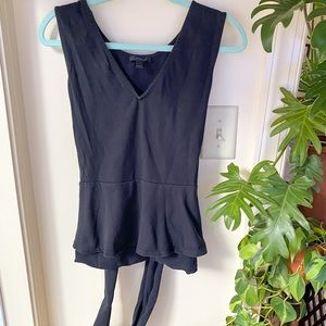 J Crew Peplum Wrap Top